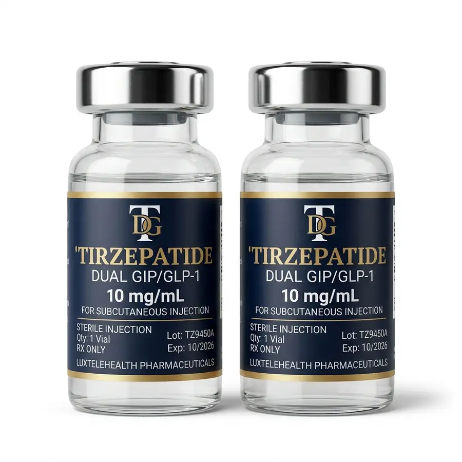 Personalized Tirzepatide+ vials