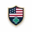 Licensed US pharmacy shield badge
