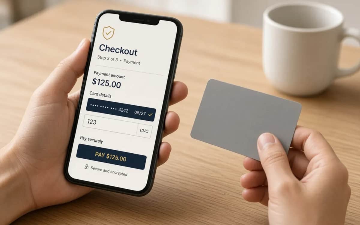 Complete secure checkout